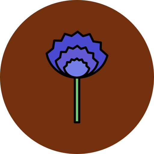 골파 꽃 Generic Outline Color icon