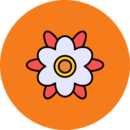 erdbeerblüten Generic Outline Color icon