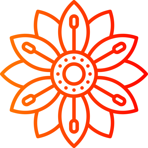 Tiger lily Generic Gradient icon