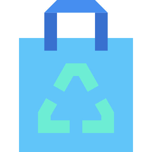 재활용 가방 Generic Blue icon