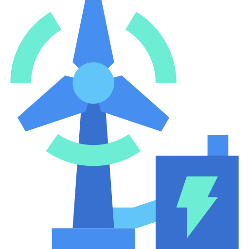 Ветряная мельница Generic Blue иконка