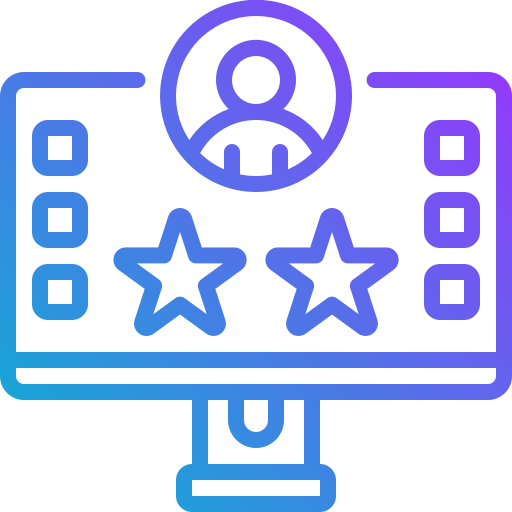 customer review Generic Gradient icono