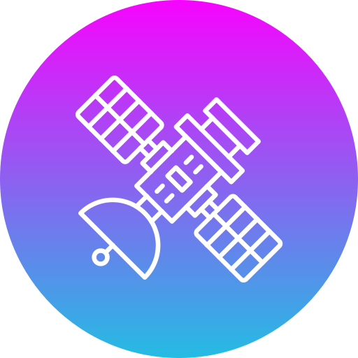 Satellite Generic Flat Gradient icon