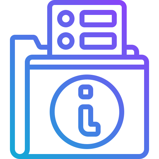 mappe Generic Gradient icon