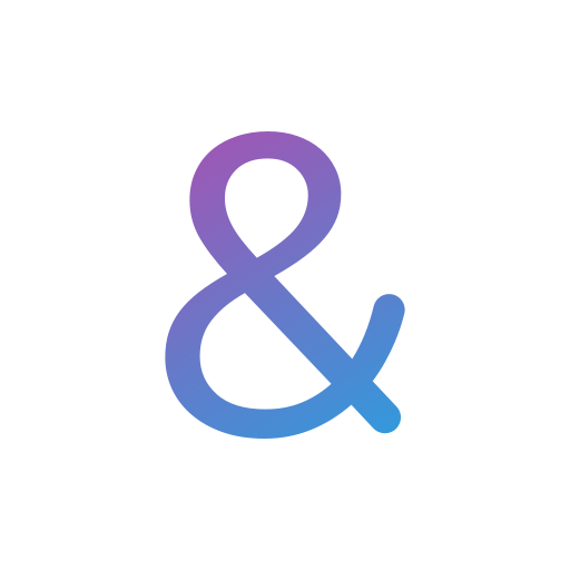 ampersand Generic Gradient icono