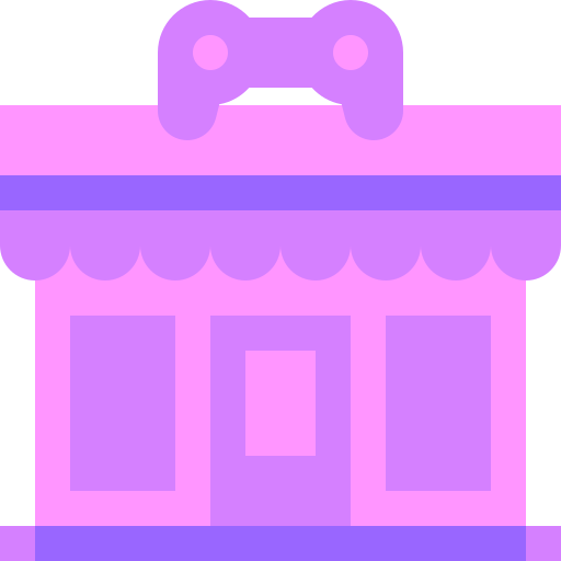 Game Shop Basic Sheer Flat icon