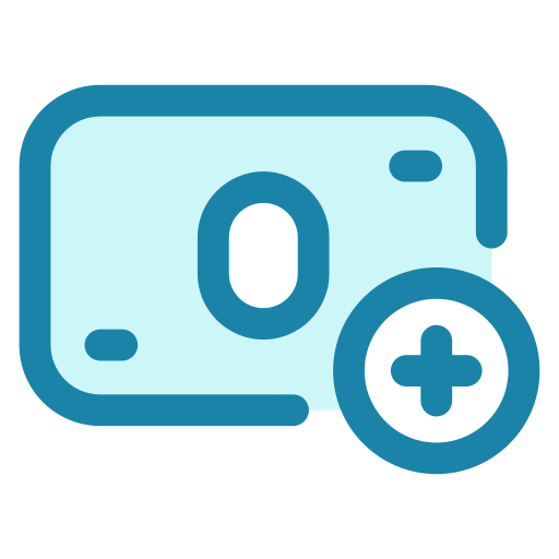 dinero Generic Blue icono