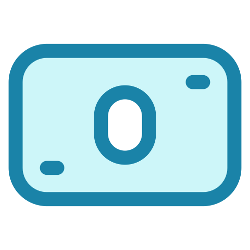 dinero Generic Blue icono