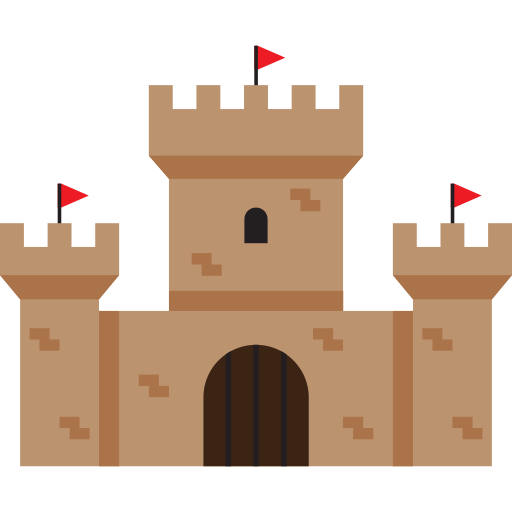 castelo Generic Flat Ícone
