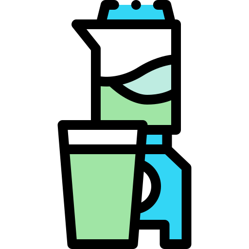 Smoothie Detailed Rounded Lineal color icon