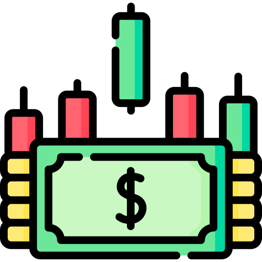 Символ доллара в черном овале Special Lineal color иконка