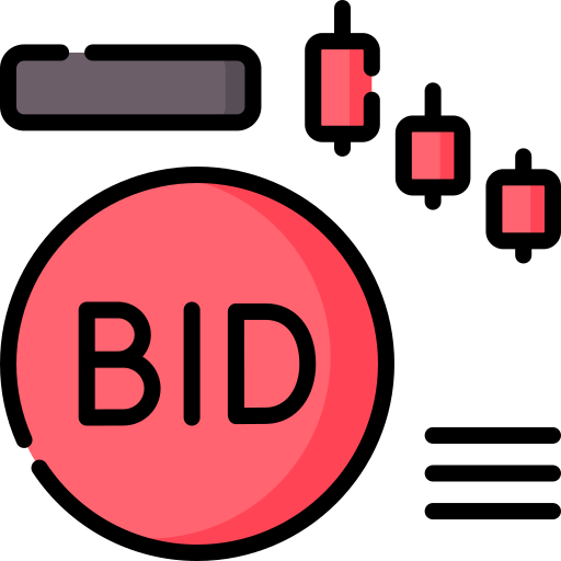 Bid Special Lineal color icon