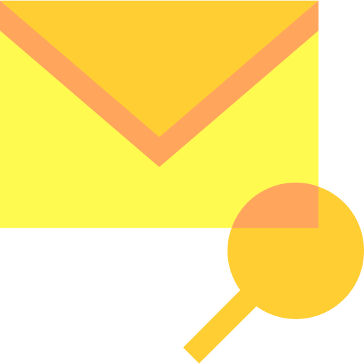 e-mail Basic Sheer Flat ikona