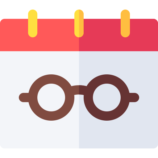 kalender Basic Rounded Flat icon