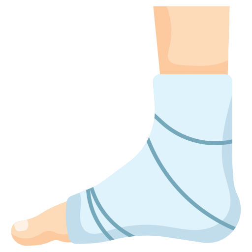 Сломанная нога Generic Flat иконка