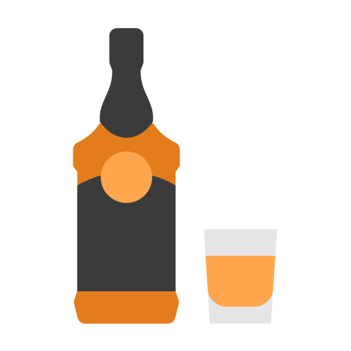 Виски Generic Flat иконка