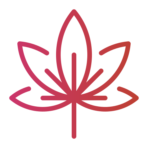 cannabis Generic Gradient Icône