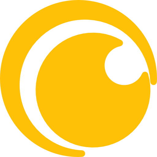 crunchyroll Pixel Perfect Flat icon