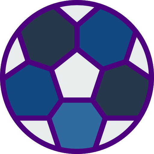 fútbol prettycons Lineal Color icono