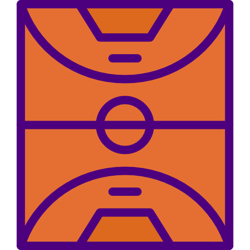 Basketball prettycons Lineal Color icon