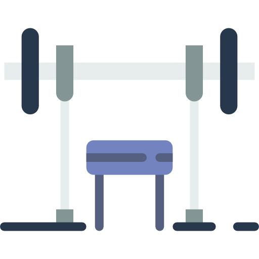 Weightlifting prettycons Flat icon