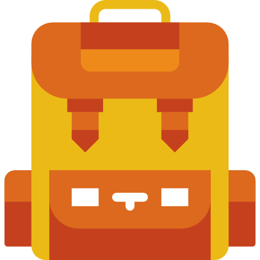 Backpack prettycons Flat icon