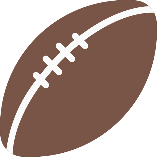 american football Pixel Perfect Flat icon