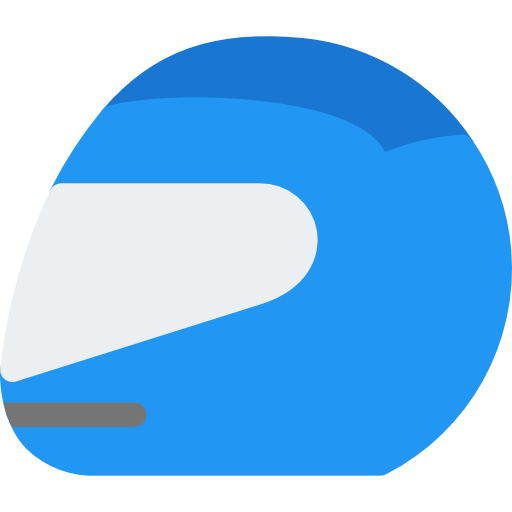 Helmet Pixel Perfect Flat icon