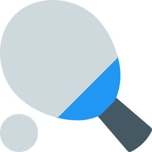 Ping pong Pixel Perfect Flat icon
