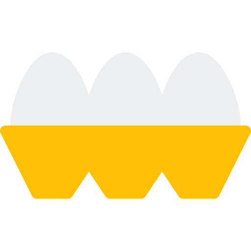 Egg Pixel Perfect Flat icon
