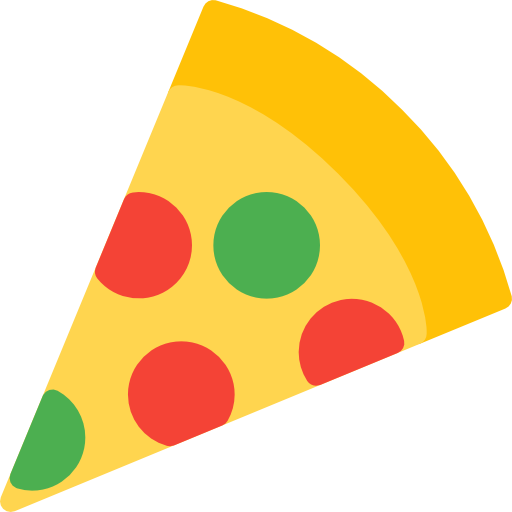 pizza Pixel Perfect Flat icona