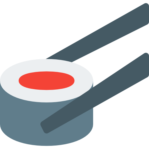 sushi Pixel Perfect Flat icon