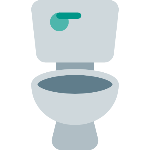 toilette Pixel Perfect Flat Icône