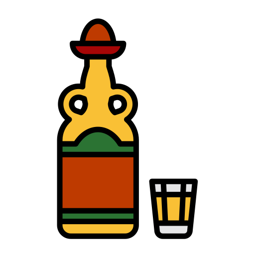 tequila Generic Outline Color ikona