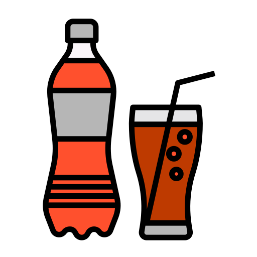 napój bezalkoholowy Generic Outline Color ikona