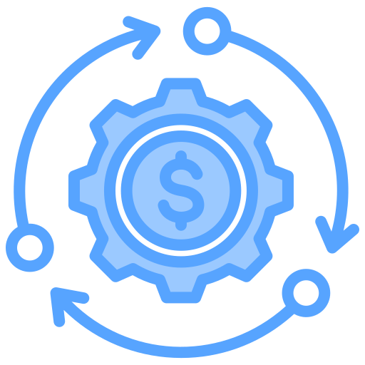 Economy Generic Blue icon