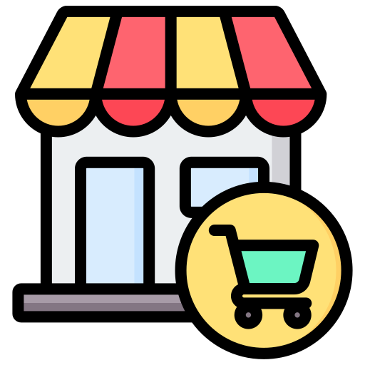 소매점 Generic Outline Color icon
