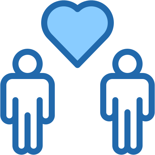 Friendship Generic Blue icon
