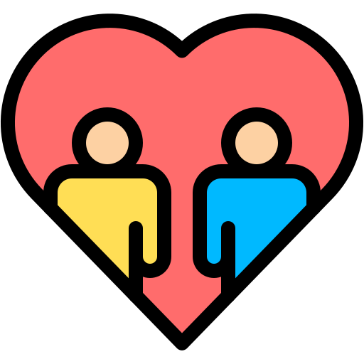 Friendship Generic Outline Color icon