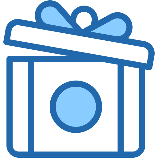 geschenkbox Generic Blue icon