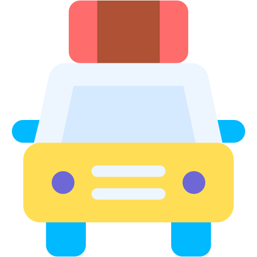 pick-up auto Generic Flat icoon