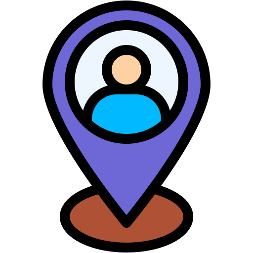 Location Generic Outline Color icon