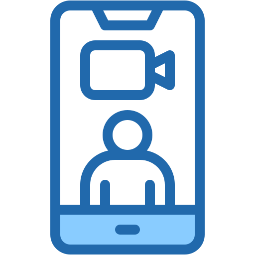 videoanruf Generic Blue icon