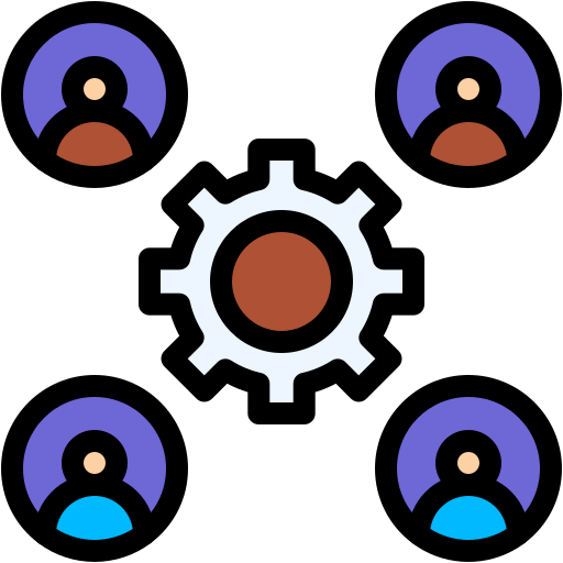 Team Work Generic Outline Color icon