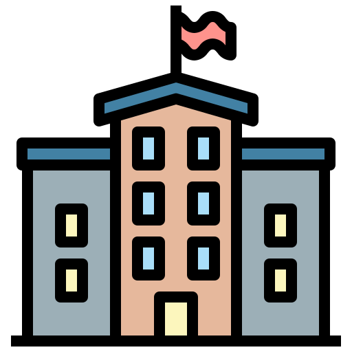 대학교 Generic Outline Color icon