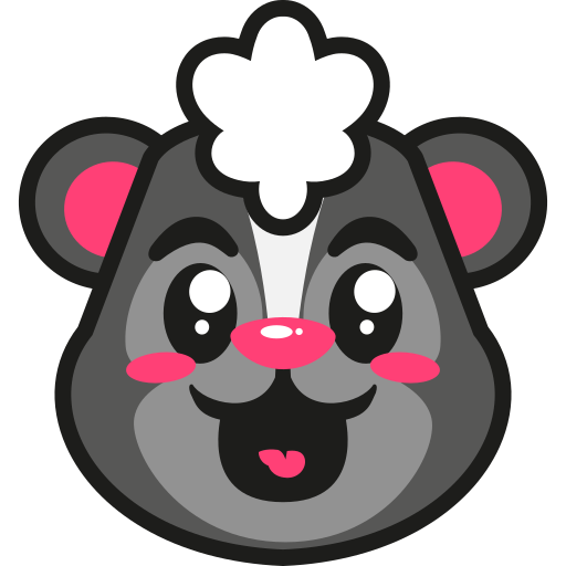 skunk Generic Outline Color icon