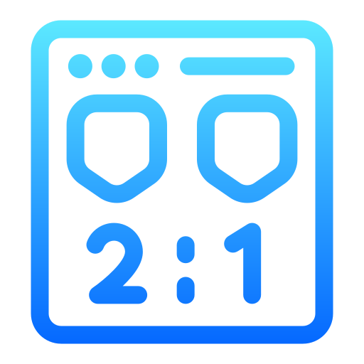 スコアボード Generic Gradient icon