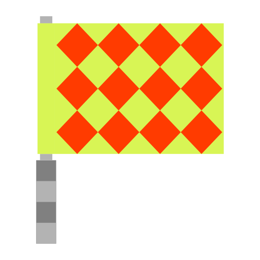 bandera de fuera de juego Generic Flat icono