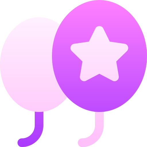 luftballons Basic Gradient Gradient icon