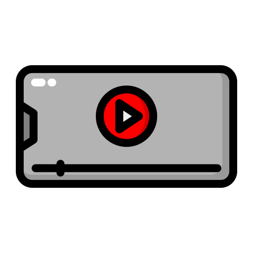 Live streaming Generic Outline Color icon